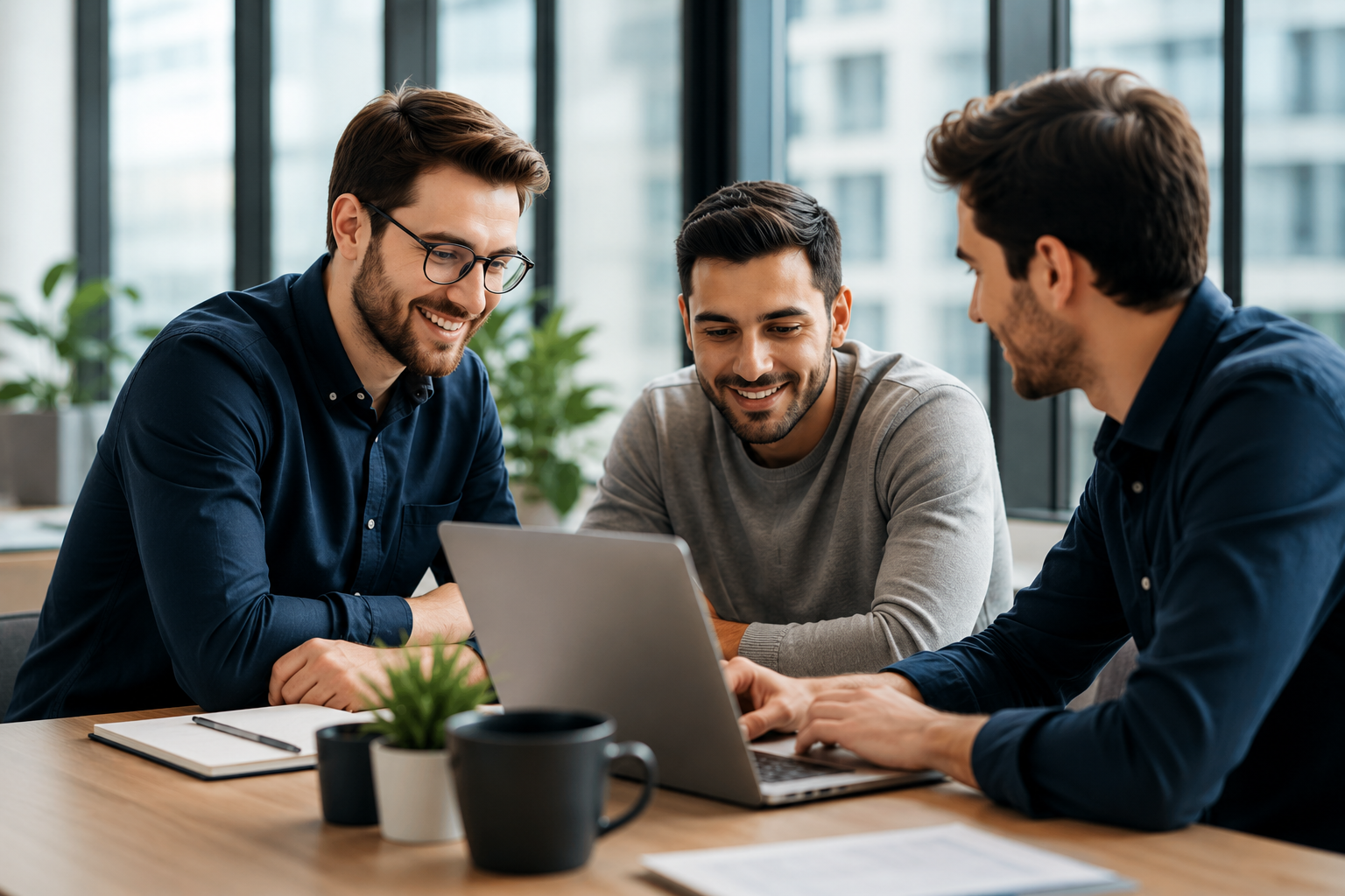 RUQN team members collaborating